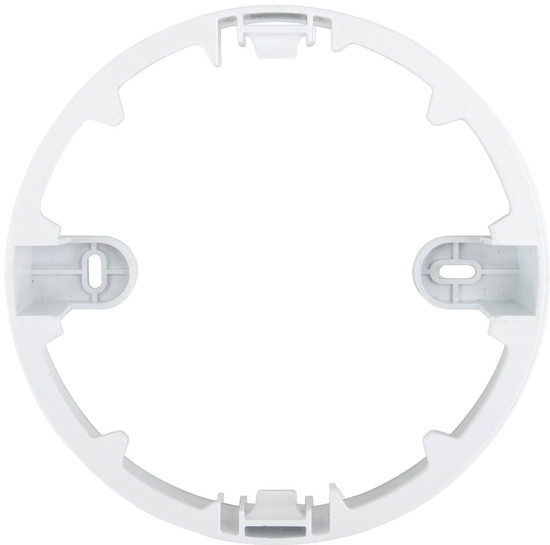 e2 Aufbaurahmen für Einbaupanel Style R 145 rund Weiß Ø14,5cm