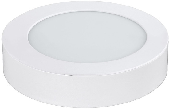 e2 Aufbaurahmen für Einbaupanel Style R 145 rund Weiß Ø14,5cm