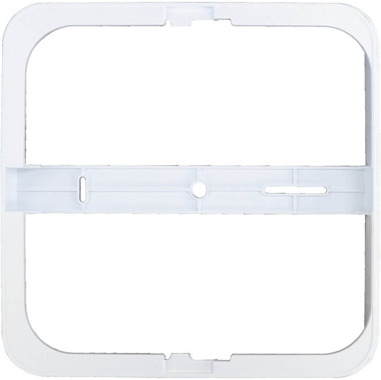 e2 Aufbaurahmen für Einbaupanel Style Q 225 eckig Weiß 22,5x22,5cm