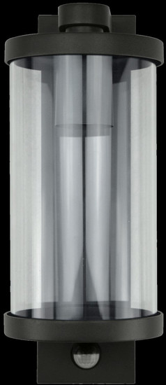 e2 Außenwandleuchte Mira E27 Bewegungsmelder IP44 Anthrazit Aluminium 29x16cm