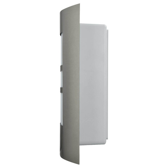 e2 Außenwandleuchte Polis E27 IP44 Aluminium Stahl 26,5x21cm