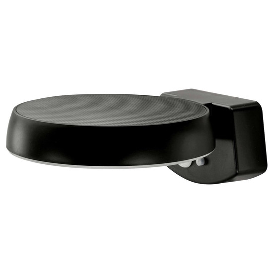 e2 LED Solar-Außenwandleuchte Solaris-1 2W neutralweiss 4000K Bewegungsmelder IP54 Schwarz 17,5x14,5cm