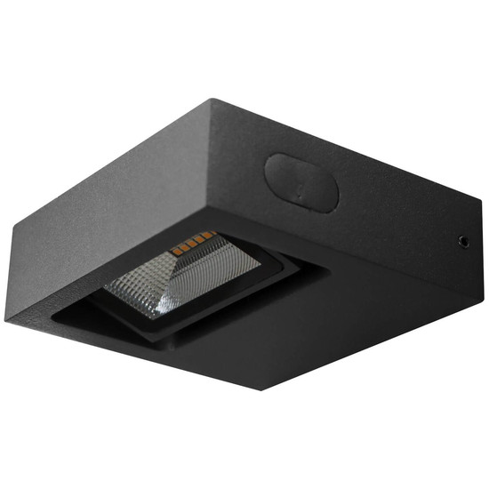 e2 LED Außenwandleuchte Minor 7W neutralweiss 4000K IP65 Anthrazit Aluminium 12x11cm