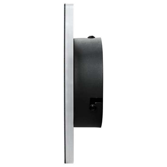 e2 LED Außenwandleuchte Tabit 11W neutralweiss 4000K IP54 Anthrazit Edelstahl 15x15cm