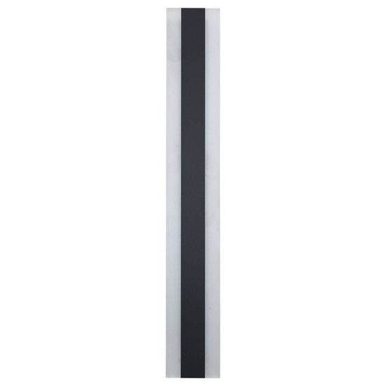 e2 LED Außenwandleuchte Irena 18W neutralweiss 4000K IP54 Anthrazit Edelstahl 100x9cm