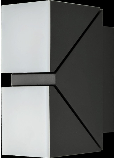 e2 LED Außenwandleuchte Lyra up&down 12W CCT warm-/neutral-/tageslichtweiss 3000K/4000K/6000K IP65 Anthrazit Aluminium 16x8cm