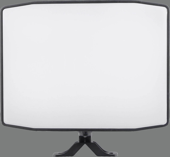 e2 LED Strahler, Fluter Pro 100W tageslichtweiss 6000K IP65 Schwarz Aluminium 24x18,5cm