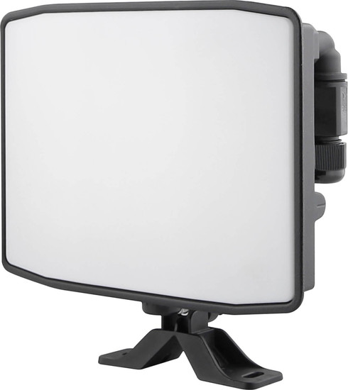 e2 LED Strahler, Fluter Pro 50W tageslichtweiss 6000K IP65 Schwarz Aluminium 18x14cm