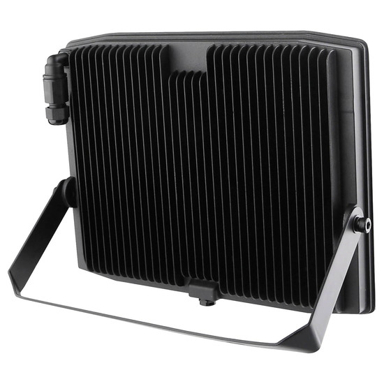 e2 LED Strahler, Fluter Pro 200W tageslichtweiss 6000K IP65 Schwarz Aluminium 34x26cm