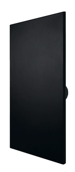 e2 Infrarotheizungen, Infrarot-Heizpaneel Design 600W IP54 Schwarz 100x59,5cm