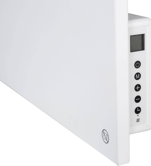 e2 Infrarotheizungen, Infrarot-Heizpaneel Smart & Easy L 700W Fernbedienung App-Steuerung WiFi IP44 Weiß 119,5x59,5cm
