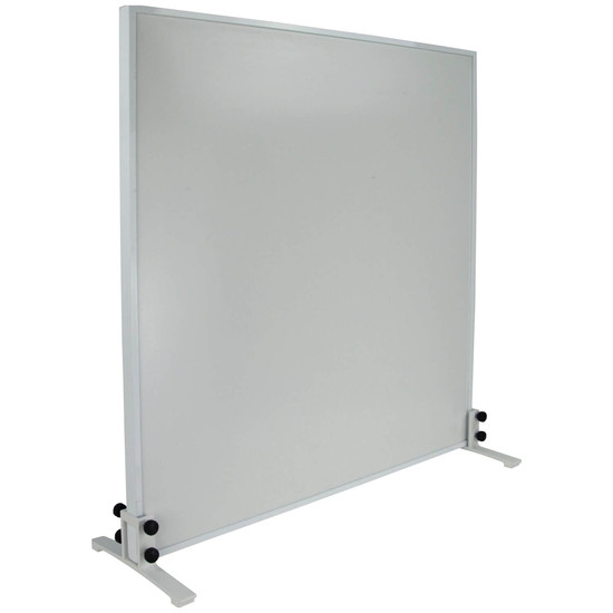 e2 Infrarotheizungen Zubehör, Standfüße mit Rollen für IR-Heizpaneele INFRAe² Weiß 20x11cm