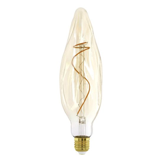 Eglo LED Lampe E27 CF78 dimmbar 4W 270lm extra-warmweiss 2100K Amber 110276