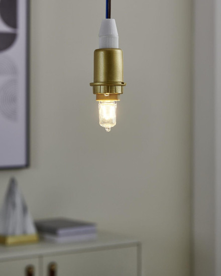 Eglo Halogen Lampe G9 40W 460lm warmweiss 2700K Klar 2er Pack 110299