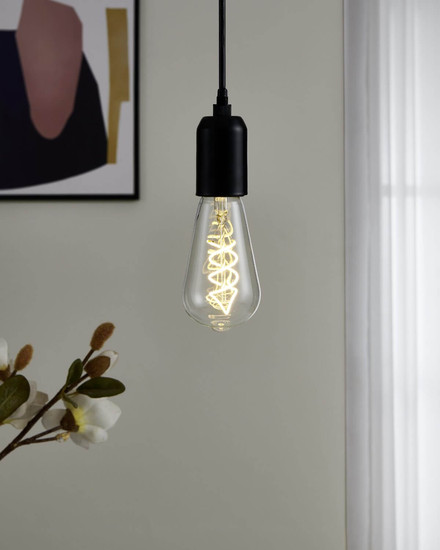 Eglo LED Lampe E27 ST64 7,3W 806lm warmweiss 2700K Klar 110318