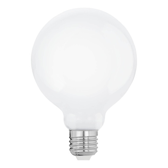 Eglo LED Lampe Smart E27 G95 dimmbar 7,5W 806lm RGB warmweiss 3000K Zigbee Opal 110355