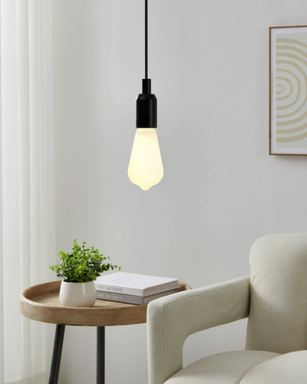 Eglo LED Lampe Smart E27 ST64 dimmbar 7,5W 806lm RGB warmweiss 3000K Zigbee Opal 110356