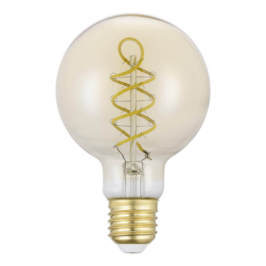 Eglo LED Lampe E27 G80 8W 806lm warmweiss 2700K Amber 110368