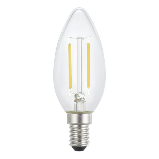 Eglo LED Lampe E14 C35 2,2W 250lm warmweiss 2700K Klar 117608