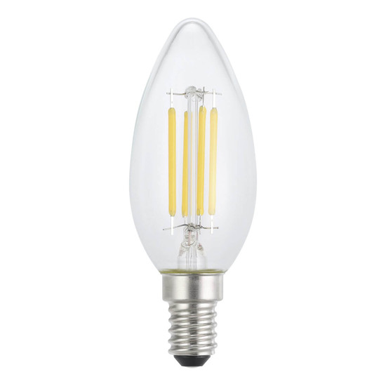 Eglo LED Lampe E14 C35 dimmbar 4W 470lm warmweiss 2700K Klar 117609