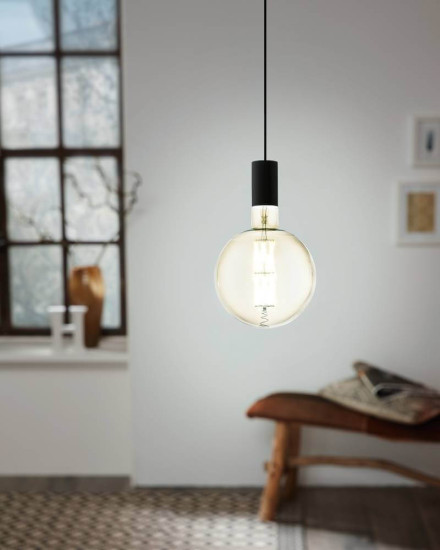 EGLO Vintage Spezial E27 LED große Globe Lampe G200 8W 3000K warmweiss dimmbar