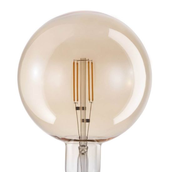 EGLO Vintage Spezial E27 LED große Globe Lampe G200 4W 2200K extra-warmweiss dimmbar