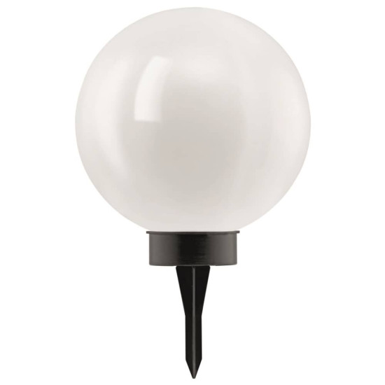 Eglo LED Aussenleuchte Kugel Ø25cm weiss Solarbetrieb mit Schalter