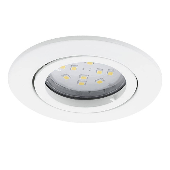 Eglo 31682 Tedo LED Einbauleuchte 5W Aluguss weiss