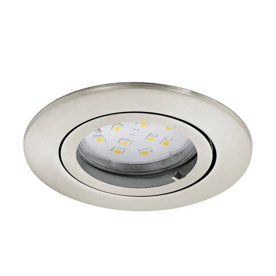 Eglo 31688 Tedo LED Einbauleuchte 5W Aluguss nickel-matt