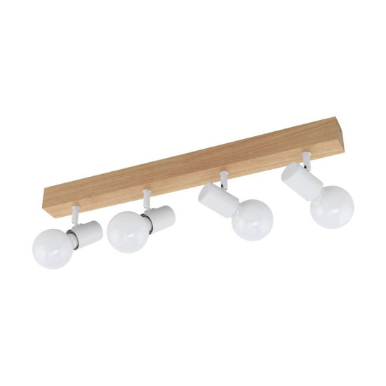 EGLO 33172 TOWNSHEND 3 Holz Leuchte Deckenlampe 4xE27