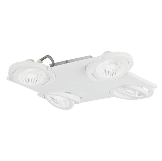 EGLO 39136 BREA LED Spot-Leuchte klar 4x5W 3000K warmweiss