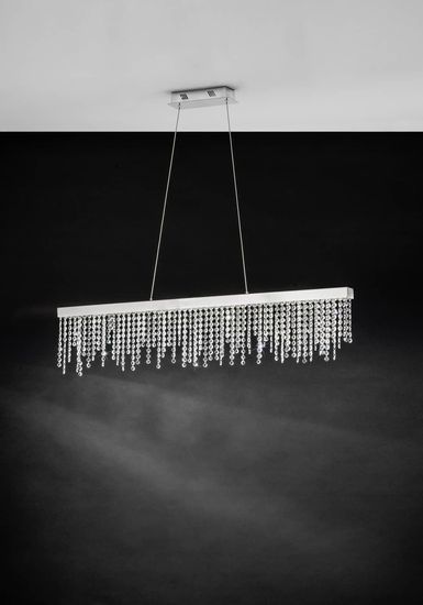 EGLO 39284 ANTELAO LED Hängeleuchte klar 32W 4200Lm 4000K neutralweiss