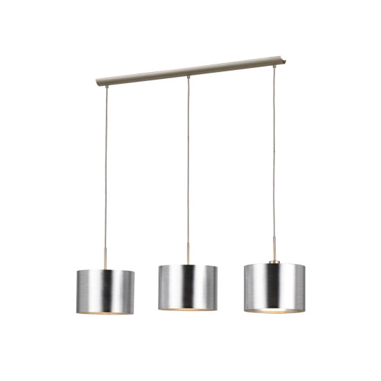 EGLO 39353 SAGANTO Hängeleuchte silber 3xE27