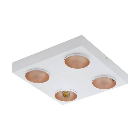 EGLO 39377 RONZANO LED Spot-Leuchte roségold 4x3.3W 3000K warmweiss