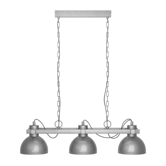 Eglo 43168 LUBENHAM 1 E27 3-fach Hängeleuchte 900x200mm Nickel-Antik Creme