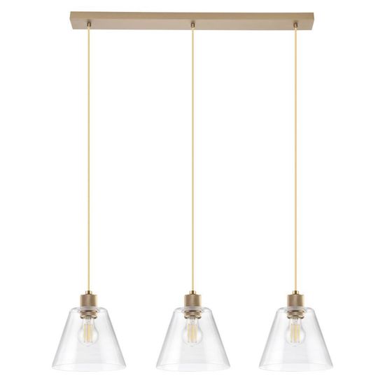 Eglo 43634 COPLEY E27 3-fach Hängeleuchte 900x200mm Goldfarben