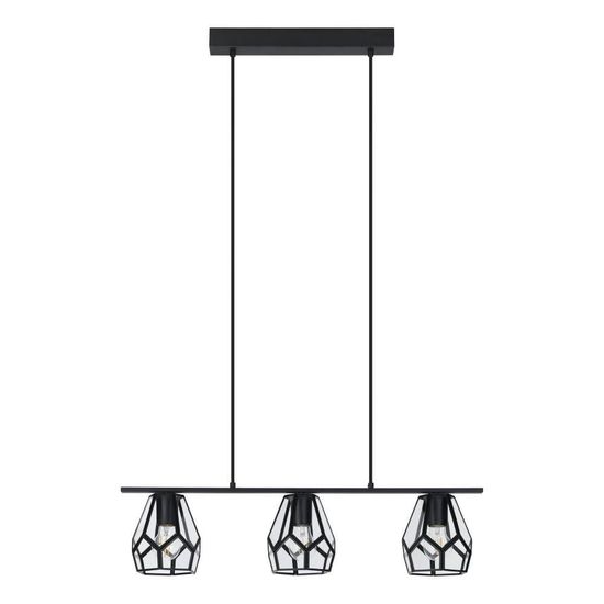 Eglo 43644 MARDYKE E27 3-fach Hängeleuchte 775x145mm Schwarz