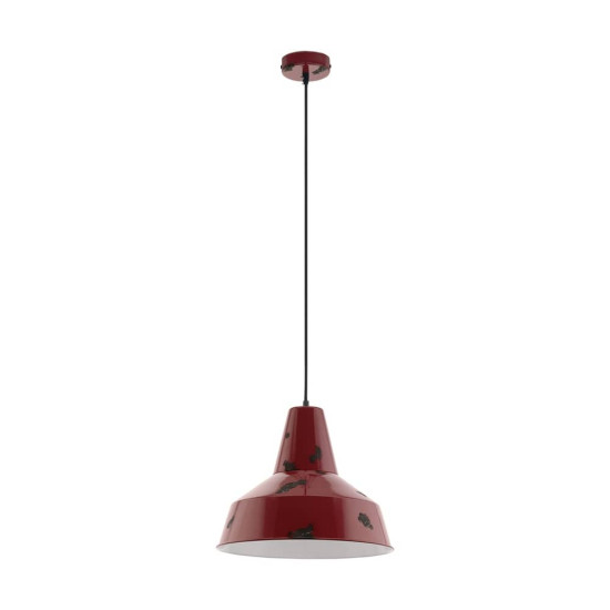 Eglo 49748 Somerton Hängeleuchte E27 rot