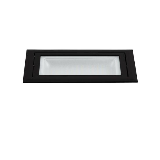 Eglo 61251 LED Strahler 28W 235x145mm Schwarz Warmweiss