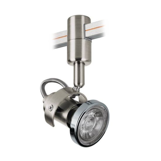 Eglo 61335 VILLANOVA 1 LED Leuchtspot 4,5W Ø53mm Nickel-Matt Warmweiss