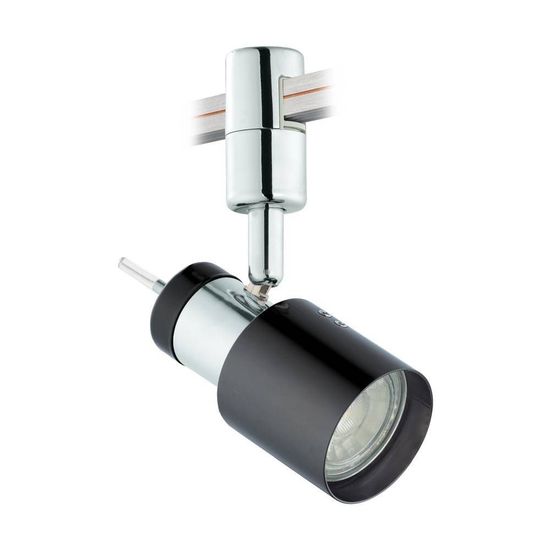 Eglo 61913 VILLANOVA 1 LED Leuchtspot 4,5W Ø60mm Nickel-Nero, Chrom