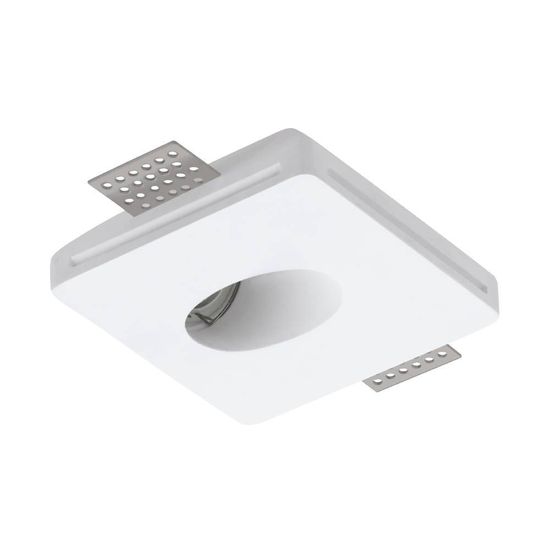 Eglo 62354 TIBERIO LED Einbauleuchte 1W 100x100mm Weiss Warmweiss