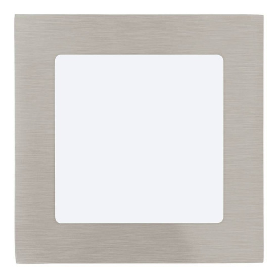 Eglo 64611 FUEVA 1 PRO LED Leuchtspot 5,5W 120x120mm Nickel-Matt Weiss Neutralweiss