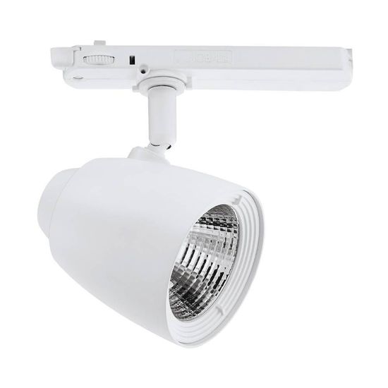 Eglo 67219 ARBERI LED Leuchtspot 40W 40° Ø120mm Silber Warmweiss Dimmbar
