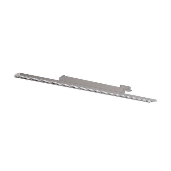 Eglo 67433 NISPEROS LED Deckenleuchte 48W 1150x72mm Silber Satiniert Warmweiss