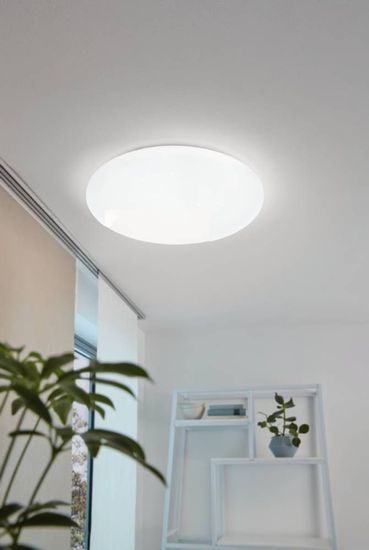 Eglo 75507 GIRON-TW LED Wand-/Deckenleuchte 18,8W Ø400mm Weiss Fernbedienung Steuerbare Lichtfarbe