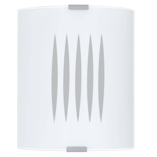 Eglo 83132 Grafik Wandleuchte / Deckenleuchte E27 Stahl Motiv Linien