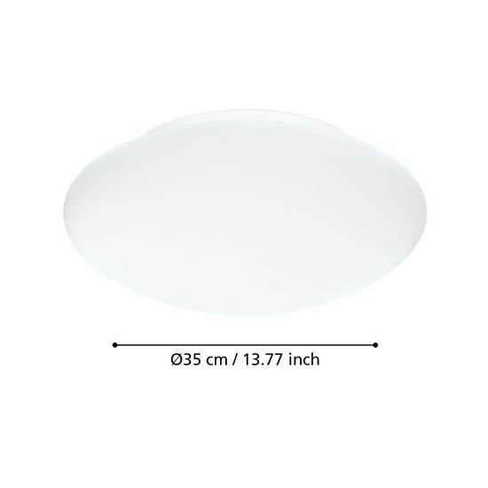 Eglo 83404 ELLA E27 2-fach Deckenleuchte Ø350mm Weiss