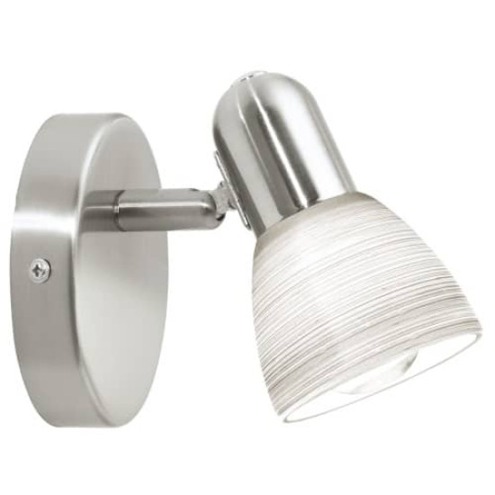 Eglo Wandspot Dakar 1 E14 nickel-matt