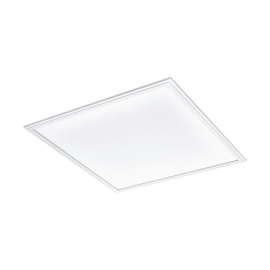Eglo LED Deckenleuchte Salobrena-Z Smart dimmbar 33W CCT warm-/tageslichtweiss 2700-6500K Zigbee Weiss Aluminium 59,5x59,5cm 900046